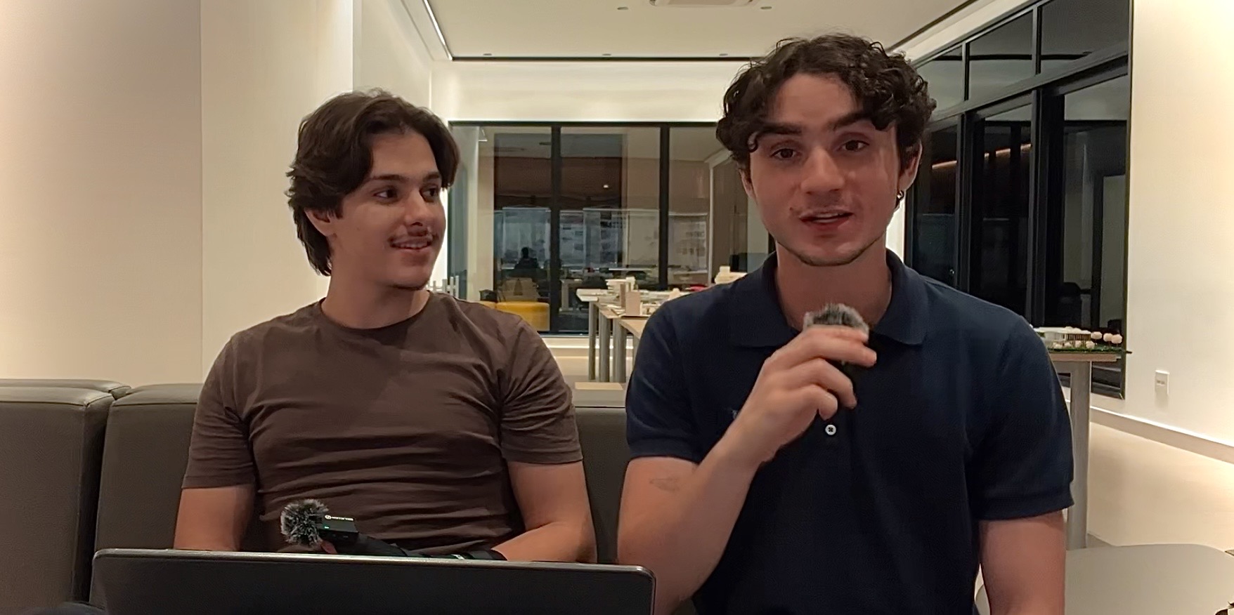 Os fundadores da Raposa, Nicolas Oliveira e Felipe Fragiorgis